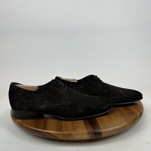 Mens Tom Ford Italy Brown Suede Lace Up Dress Shoes Oxfords Size 8.5 D GUC